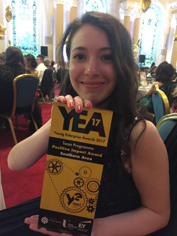 Sperrinview’s Head Girl goes out with a BANG!!!